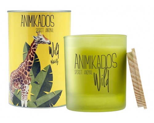 Свеча ароматическая (9.9 см) Wild Giraffe - водная лилия VV040WLAW Свеча ароматическая (9.9 см) Wild Giraffe - водная лилия VV040WLAW