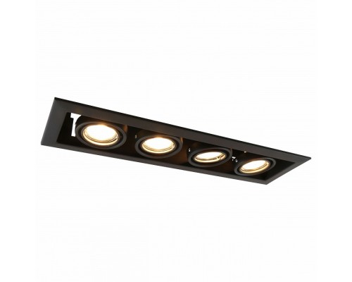 Встраиваемый светильник Arte Lamp A5941 A5941PL-4BK