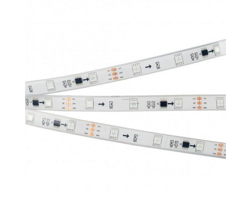 Лента светодиодная Arlight SPI-5000PGS-5060-30 12V Cx3 RGB (12mm, 7.2W/m, IP67) 026371(2) Лента светодиодная Arlight SPI-5000PGS-5060-30 12V Cx3 RGB (12mm, 7.2W/m, IP67) 026371(2)