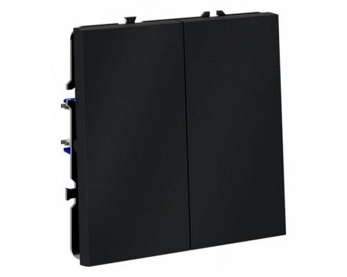 Выключатель двухклавишный без рамки Voltum S70 VLS020107
