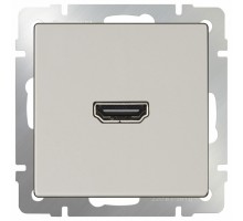 Розетка HDMI без рамки Werkel Слоновая кость WL03-60-11