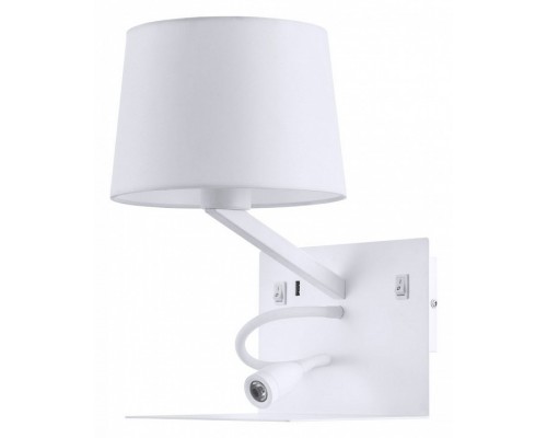 Бра с подсветкой Arte Lamp 1056 A1056AP-2WH Бра с подсветкой Arte Lamp 1056 A1056AP-2WH