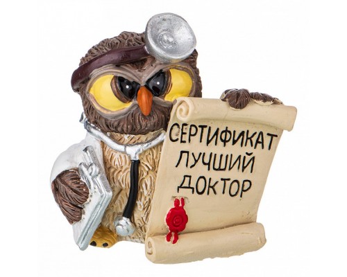 Статуэтка (6x5x7 см) Совята итри 537-401 Статуэтка (6x5x7 см) Совята итри 537-401