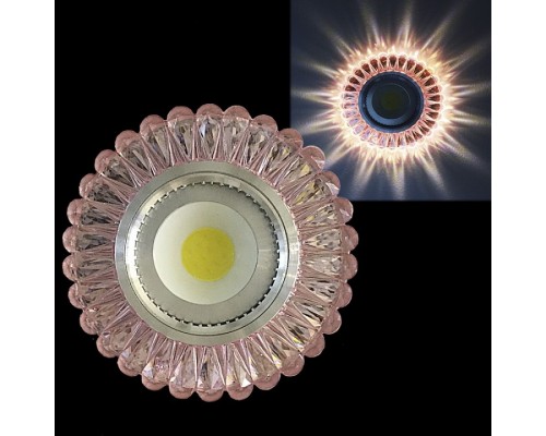 Встраиваемый светильник  42230-9.0-001PL MR16+LED3W PK