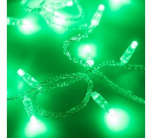 Гирлянда нить [10 м] String ARD-STRING-CLASSIC-10000-CLEAR-100LED-FLASH GREEN (230V, 7W)