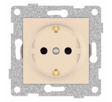 Розетка с заземлением и со шторкой, без рамки Gusi Electric UGRA С11Р4-027