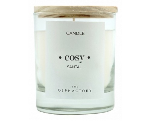 Свеча ароматическая (9.8 см) The Olphactory COSY Сандал VV401SATO Свеча ароматическая (9.8 см) The Olphactory COSY Сандал VV401SATO