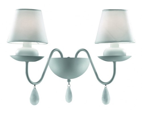 Бра Ideal Lux Blanche BLANCHE AP2 BIANCO Бра Ideal Lux Blanche BLANCHE AP2 BIANCO