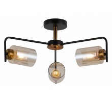 Люстра на штанге ILLUMICO  IL8248-3COU-79 BK GD