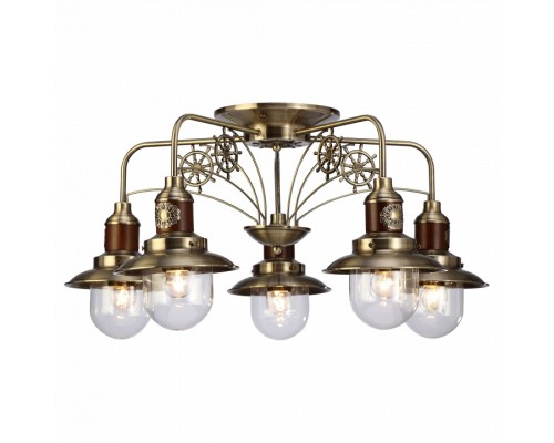Потолочная люстра Arte Lamp Sailor A4524PL-5AB