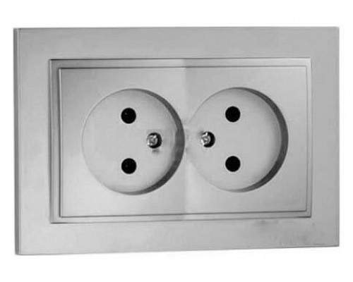 Розетка двойная Mono Electric Despina 102-212105-121 Розетка двойная Mono Electric Despina 102-212105-121