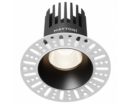 Встраиваемый светильник Maytoni Dip DL121-15W-4K-TRS-B
