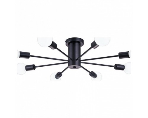Потолочная люстра Natali Kovaltseva Loft LOFT 75140/8C BLACK Потолочная люстра Natali Kovaltseva Loft LOFT 75140/8C BLACK