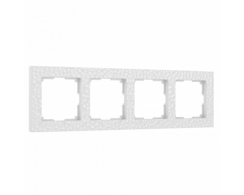 Рамка на 4 поста Werkel Hammer W0042401 (белый) Рамка на 4 поста Werkel Hammer W0042401 (белый)