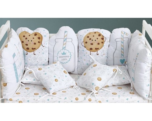 Набор бортиков (42x60 см) Milk&Cookie Набор бортиков (42x60 см) Milk&Cookie