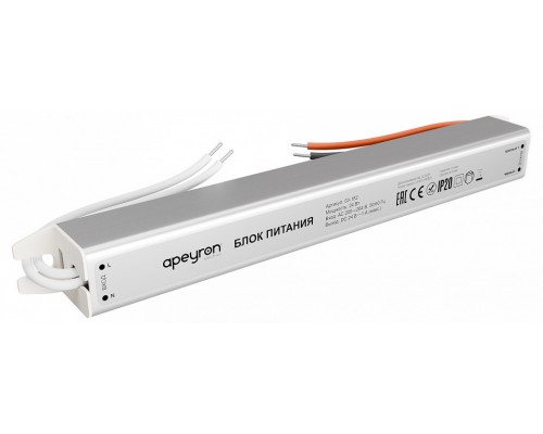 Блок питания с проводом Apeyron Electrics 03-182 Блок питания с проводом Apeyron Electrics 03-182