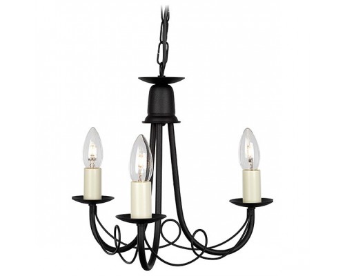 Подвесная люстра Elstead Lighting Minster MN3 BLACK