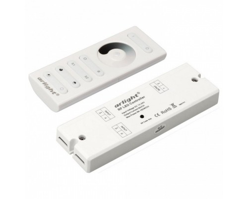 Контроллер-диммер с пультом ДУ Arlight SR-2839DIM White (12-24 В,120-240 Вт, ПДУ сенсор) Контроллер-диммер с пультом ДУ Arlight SR-2839DIM White (12-24 В,120-240 Вт, ПДУ сенсор)