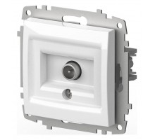 ТВ-розетка проходная без рамки Elbi Eleсtriс Zena Vega 609-015600-272