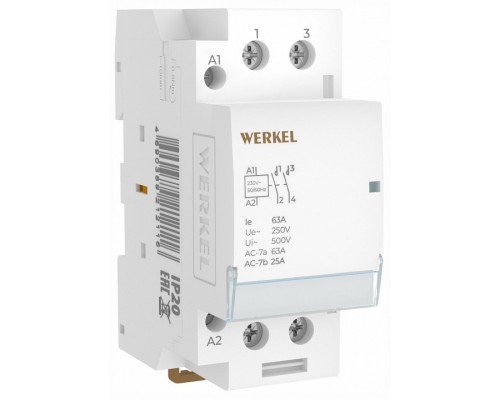 Контактор двухмодульный Werkel  W942M63O