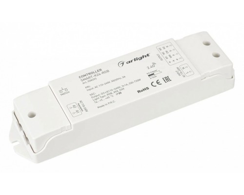 Контроллер-регулятор цвета RGBW Wi-Fi для смартфонов и планшетов Arlight SMART 028293 Контроллер-регулятор цвета RGBW Wi-Fi для смартфонов и планшетов Arlight SMART 028293
