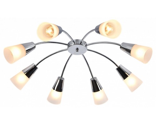 Потолочная люстра Escada Aquilegia 1100/8P Chrome