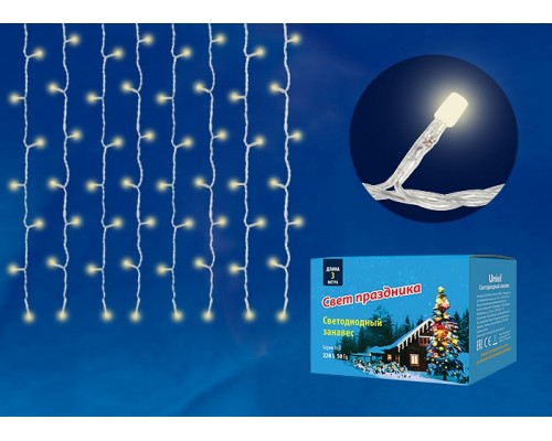 Занавес световой Uniel ULD-C1510 ULD-C1510-160/DTA WARM WHITE IP20 Занавес световой Uniel ULD-C1510 ULD-C1510-160/DTA WARM WHITE IP20