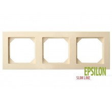 Рамка на 3 поста LIREGUS EPSILON 28-0883