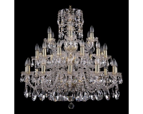 Подвесная люстра Bohemia Ivele Crystal 1412 1412/12+12+6/300/3d/G Подвесная люстра Bohemia Ivele Crystal 1412 1412/12+12+6/300/3d/G
