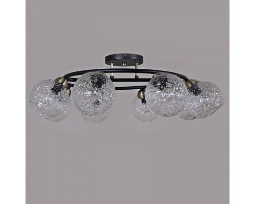 Потолочная люстра ILLUMICO  IL0296-8CSQ-79 BK AB