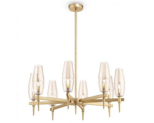 Люстра на штанге Maytoni Lita H002PL-08G Люстра на штанге Maytoni Lita H002PL-08G
