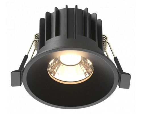 Встраиваемый светильник Maytoni Technical Round DL058-12W3K-B Встраиваемый светильник Maytoni Technical Round DL058-12W3K-B