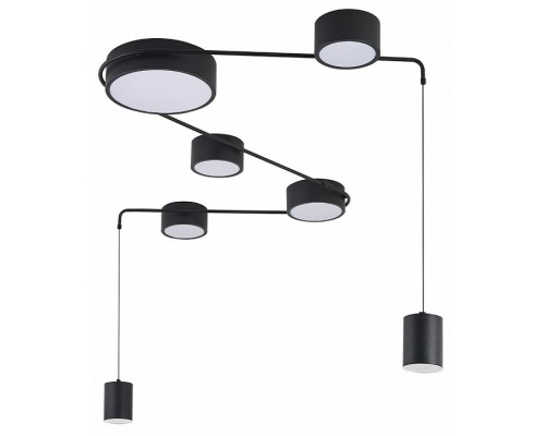 Потолочная люстра Indigo Modulo 14028/7С Black Потолочная люстра Indigo Modulo 14028/7С Black