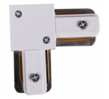 Соединитель угловой L-образный для треков накладных RL 06038 corner connector WT
