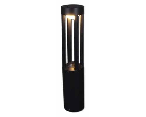 Наземный высокий светильник 09958-0.7-001U 0,6M LED12W BK
