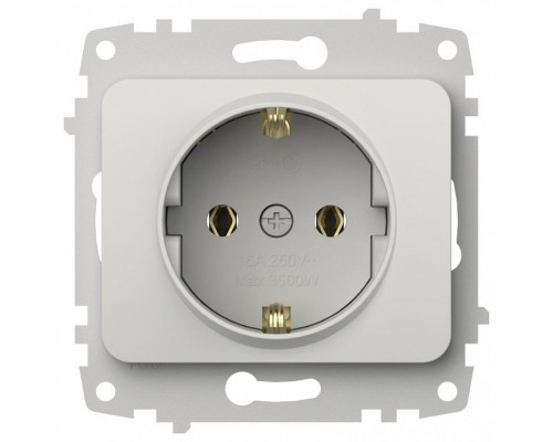 Розетка с заземлением, без рамки Elbi Eleсtriс Jazz 607-016200-217 Розетка с заземлением, без рамки Elbi Eleсtriс Jazz 607-016200-217