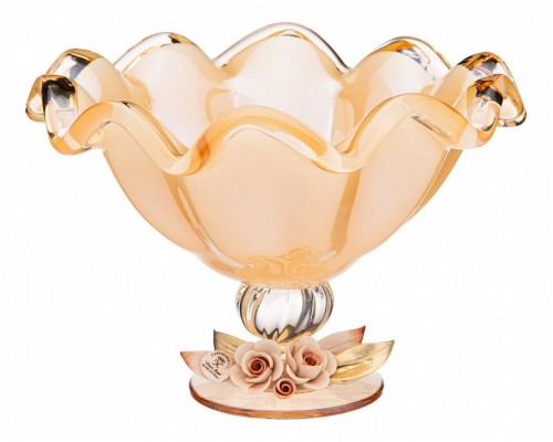 Чаша декоративная (23х16 см) White Cristal Honey Desy 647-756