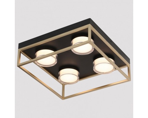 Накладной светильник iLedex Link 4778-37x37 MBK+SGD