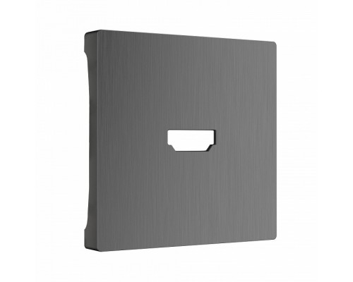Накладка для HDMI Werkel графит рифленый WL04-HDMI-CP (графит рифленый) Накладка для HDMI Werkel графит рифленый WL04-HDMI-CP (графит рифленый)