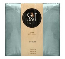 Простыня полутороспальная S&J S