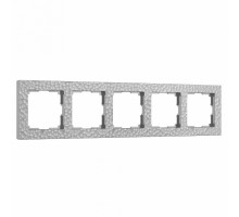 Рамка на 5 постов Werkel Hammer W0052406 (серебряный)