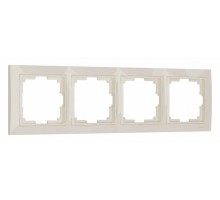 Рамка на 4 поста Werkel Snabb basic слоновая кость W0042003