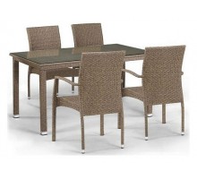 Набор уличный Ормилия T256B/Y379B-W56 Light brown 4Pcs