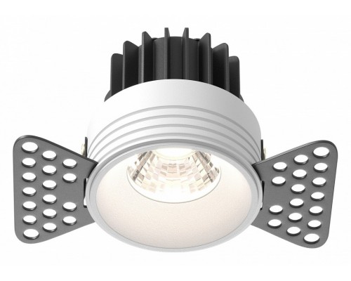 Встраиваемый светильник Maytoni Technical Round DL058-7W4K-TRS-W Встраиваемый светильник Maytoni Technical Round DL058-7W4K-TRS-W