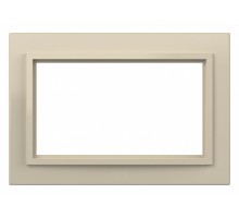 Рамка для двойной розетки Elbi Eleсtriс Zena 608-010300-907