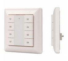 Панель-диммера клавишная накладная Arlight Intelligent DALI-223-1G-8SC-IN (BUS)