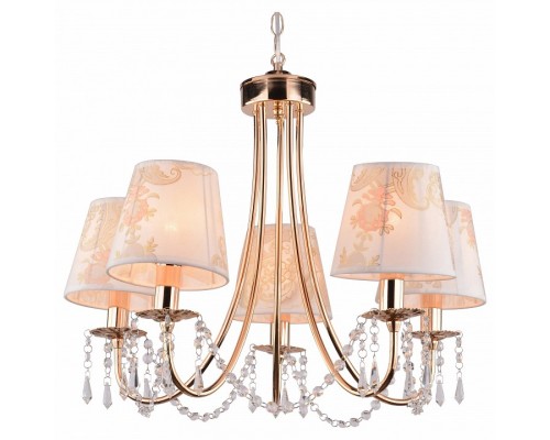 Подвесная люстра Arte Lamp Armonico A5008LM-5GO Подвесная люстра Arte Lamp Armonico A5008LM-5GO