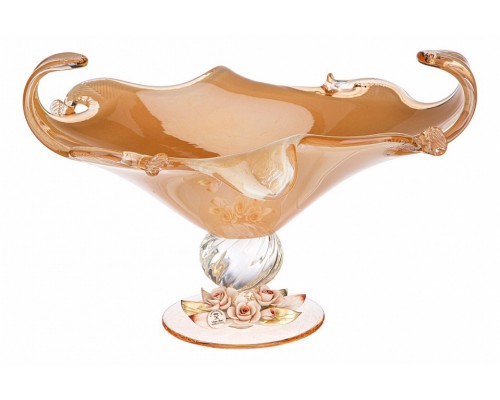 Чаша декоративная (36х36х22 см) White Cristal Honey Gondola 647-754 Чаша декоративная (36х36х22 см) White Cristal Honey Gondola 647-754