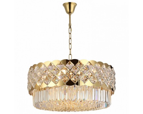 Подвесная люстра Newport ASHLEY 8300/60 C gold polished