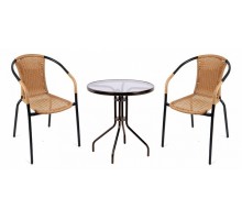 Набор уличный TLH-037С-TLH060-D60 Light Beige